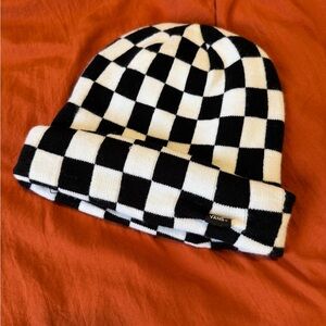 Vans beanie checkered